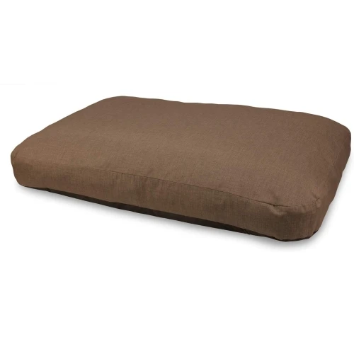 Colchon marron chocolate 120x80x20cm.