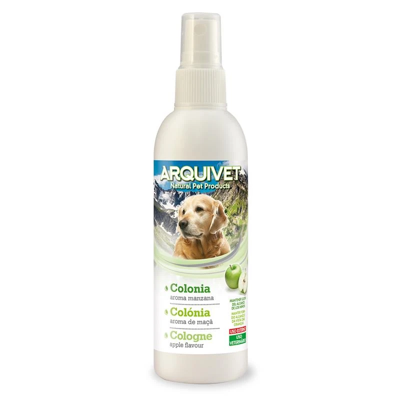 Colonia perros aroma manzana 125ml.