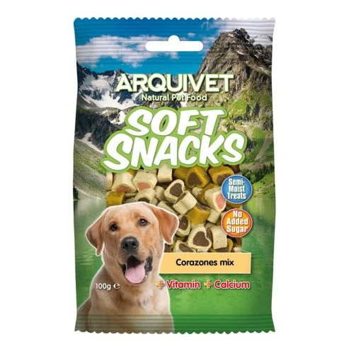 Snack corazones mix 100gr. arquivet