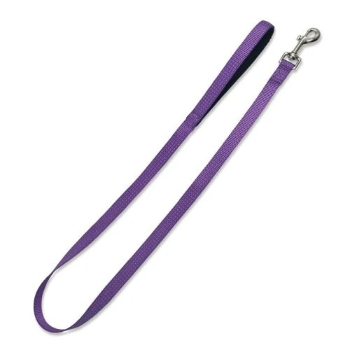 Correa nylon morada 1,5 x 120 cm.