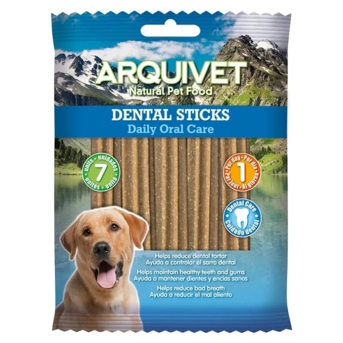 Dental sticks bolsa 7 uds./170gr. arquivet