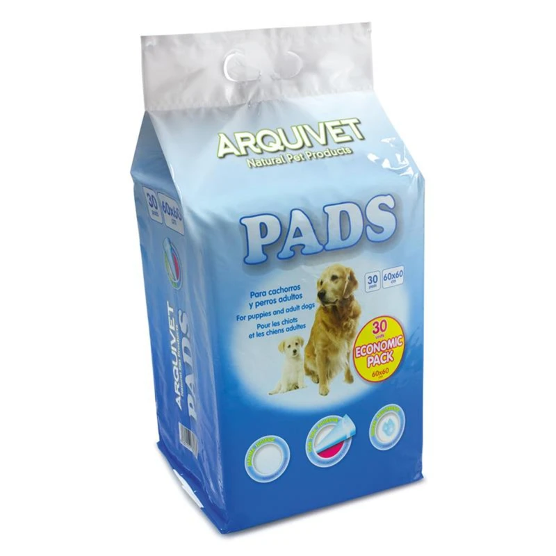 Empapador arquipads 60x60cm.eco.30 uds.