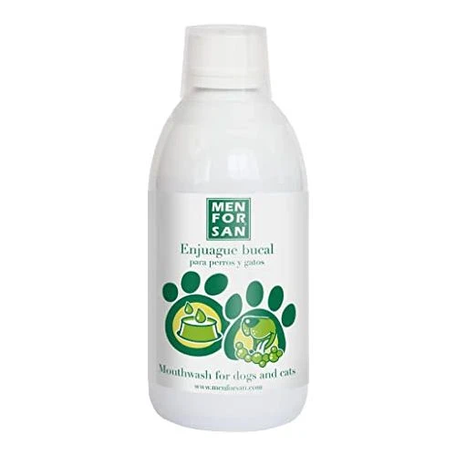 Menforsan enjuague bucal antisarro 500ml. perros y gatos