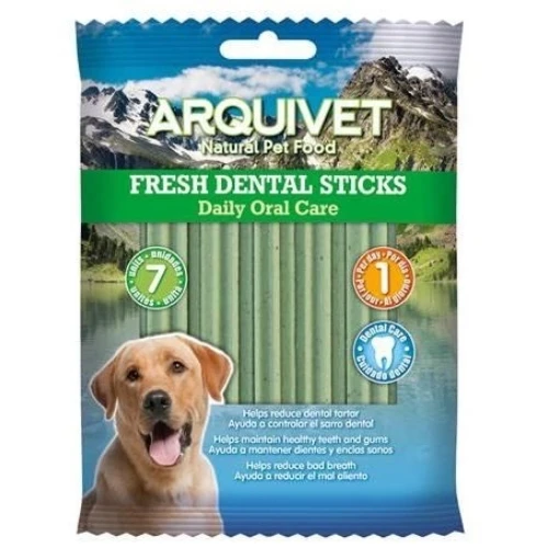Fresh dental sticks bolsa 7 uds./140gr. arquivet