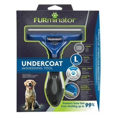 Fur.cepillo perros p.largo L
