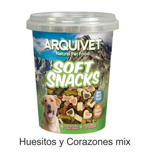 Huesitos y corazones mix 300 gr. bote -12-
