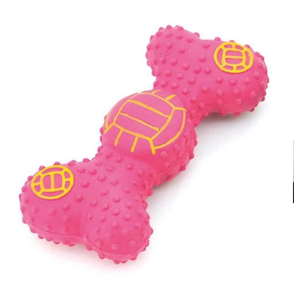 Hueso rosa latex 13 cm.