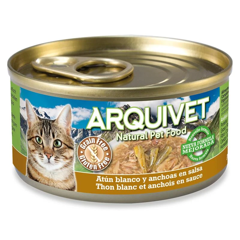 Lata atún blanco y anchoas en salsa.80gr.