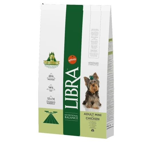 Libra dog mini pollo 8 kg.