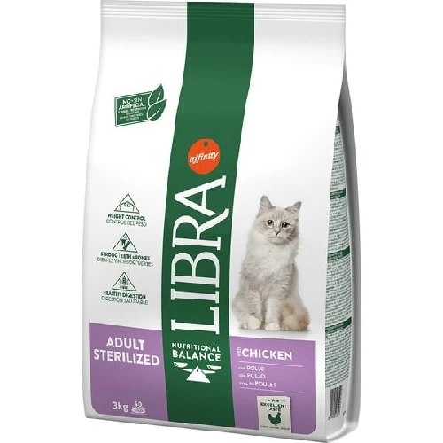 Libra cat sterilized 3 kg
