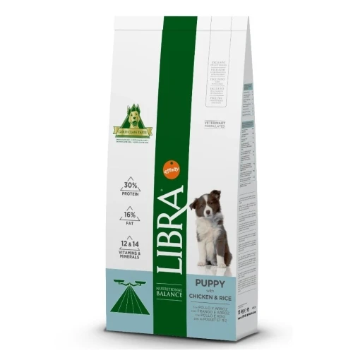 Libra dog puppy 12 kg.