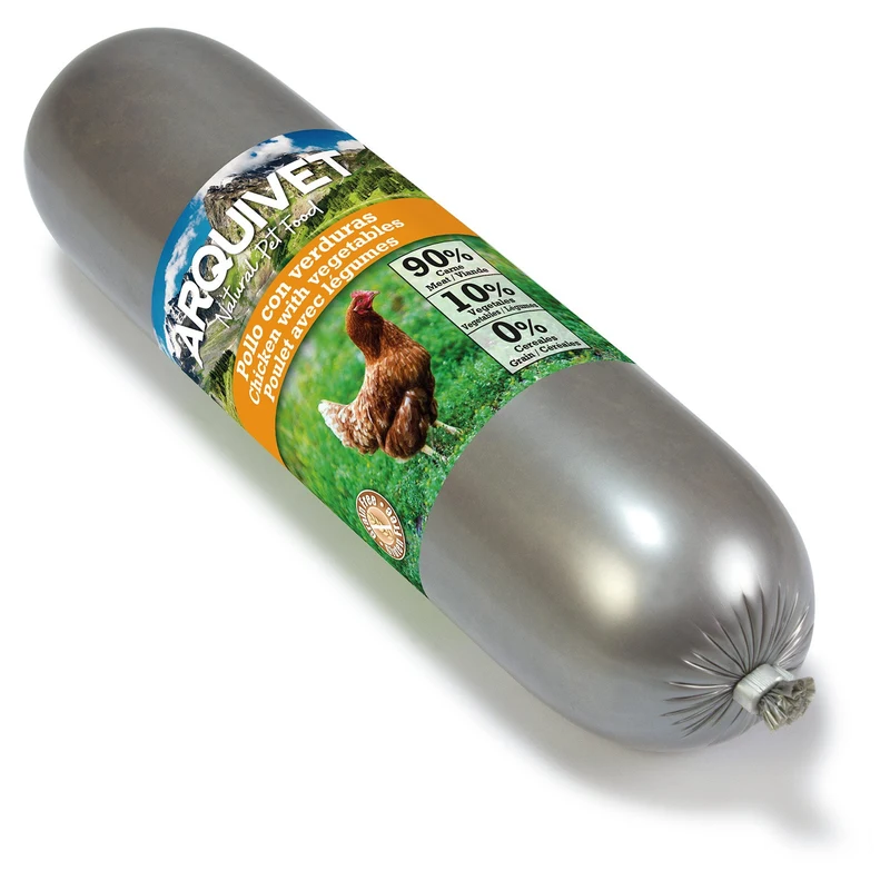 Arquivet pollo con verdura 500gr.