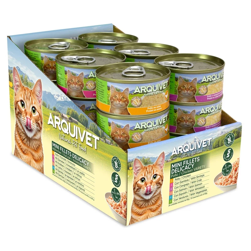 Pack 24 latas fillets 80 gr