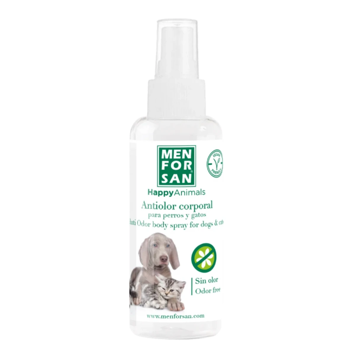 Antiolor corporal para perros 60ml menforsan