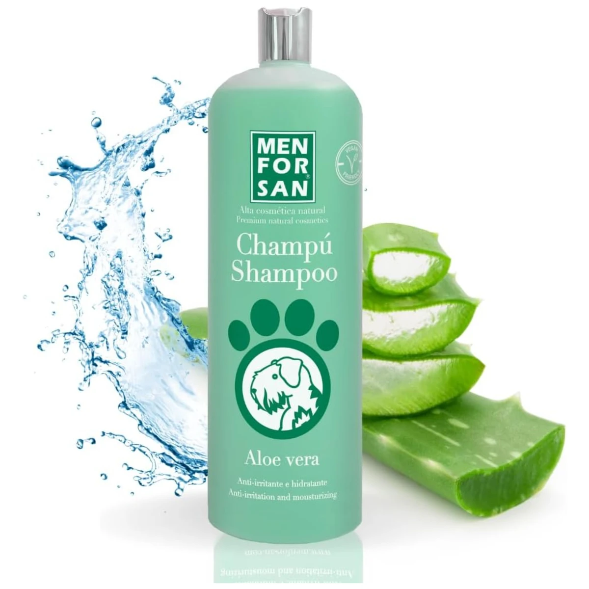 Menforsan champu con aloe vera 1 lt.