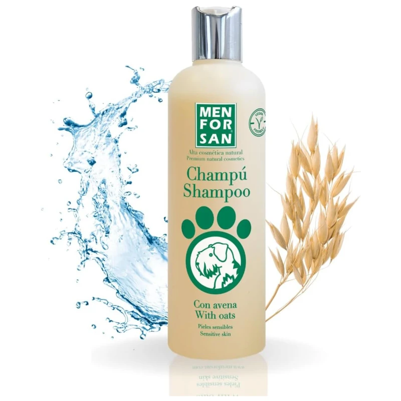 Menforsan champu natural con avena 300 ml.