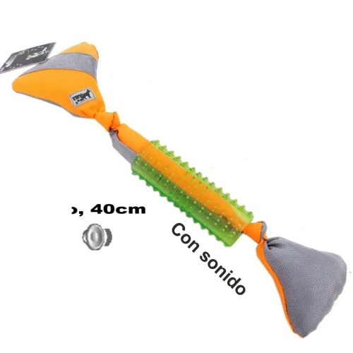 Hueso oxford 40 cm. naranja
