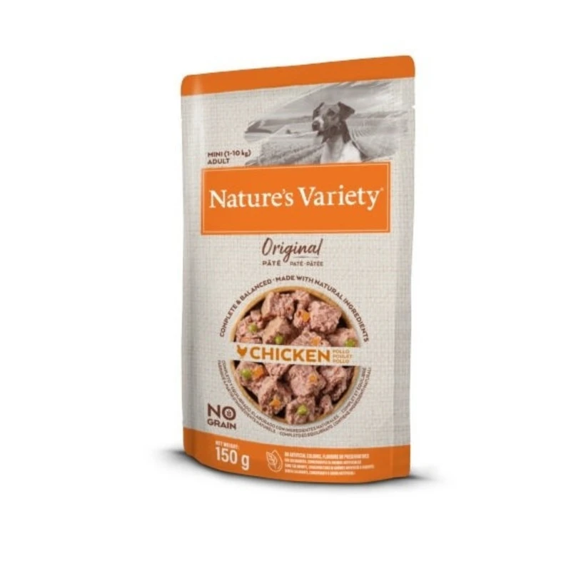 Natures variety original mini pollo 150gr.