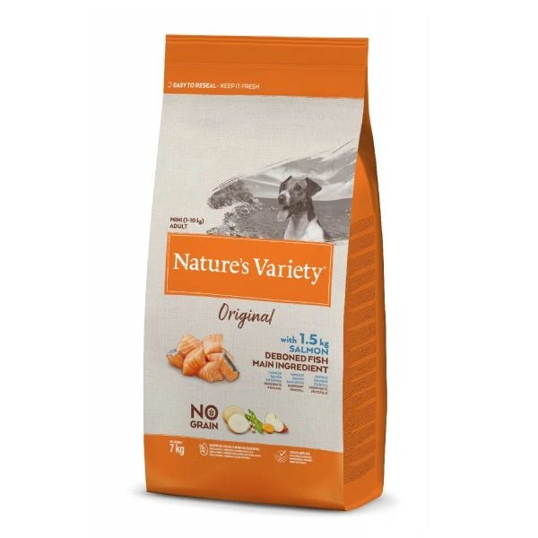 Natures variety original gf mini adult salmon 7 kg