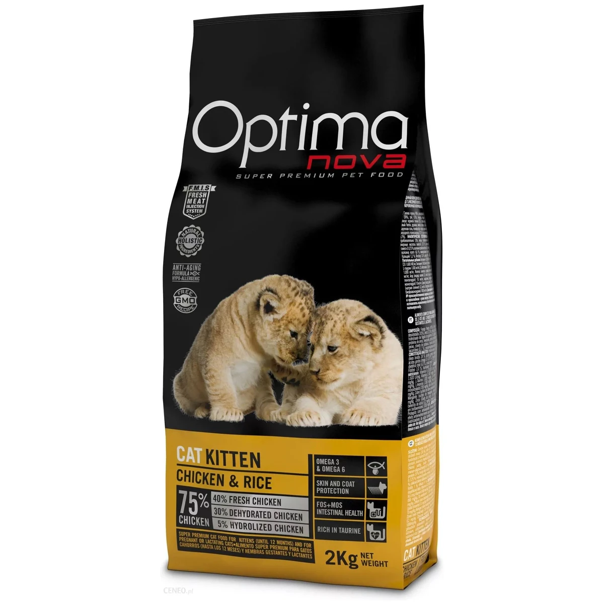 Optima nova cat kitten 2 kg.