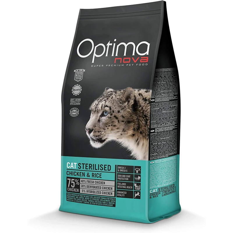 Optima nova cat sterilised 2 kg.