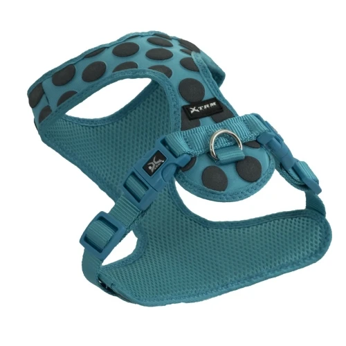 Arnes 3D dots L 40 x55-65cm. azul