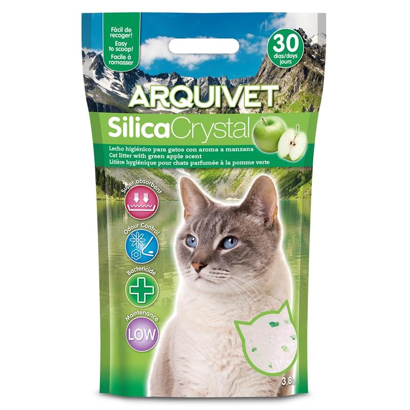 Perlitas arquicrystal 3,8 lts.manzana verde