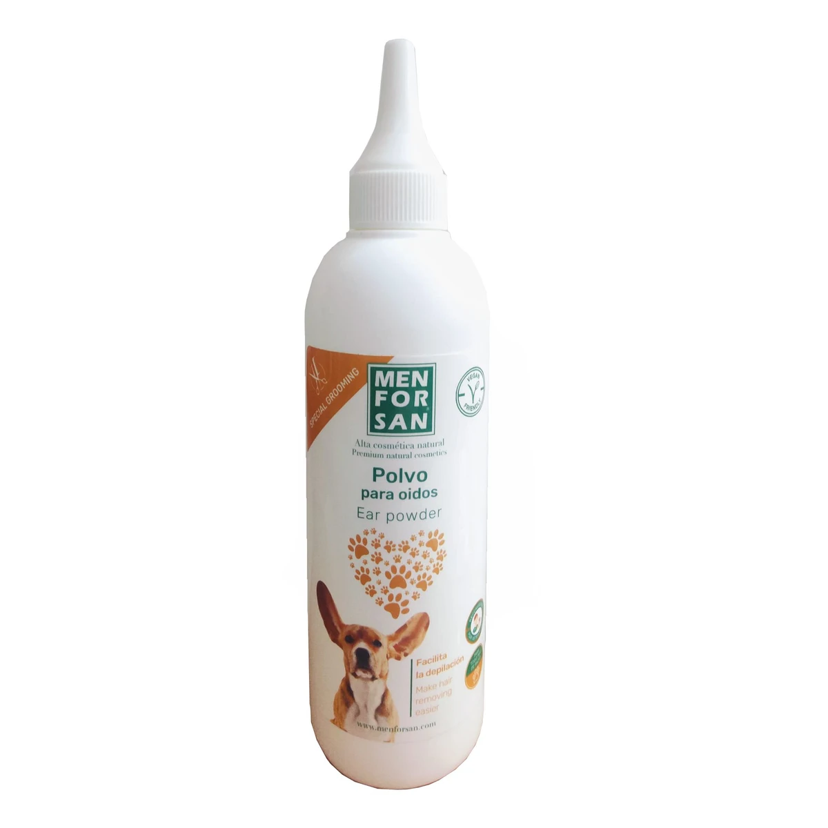 Polvo secante para depilar orejas 30gr menforsan