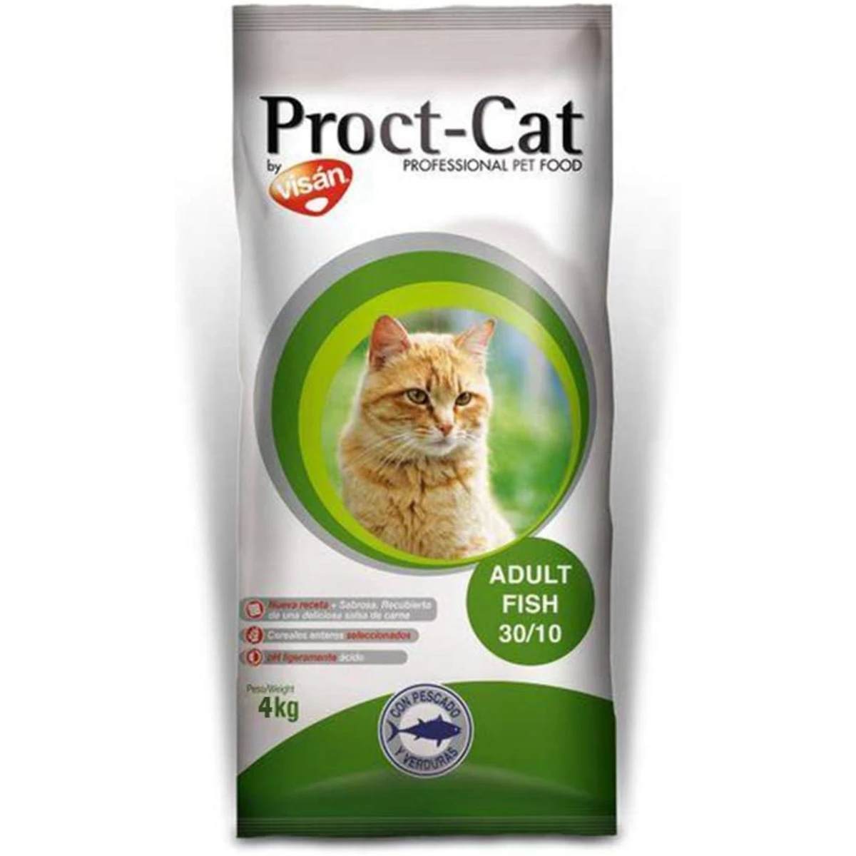 Proct-cat adult fish&vegetable 4 kg.