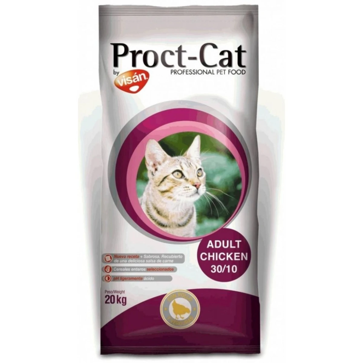 Proct-cat adult chicken. 20 kg.