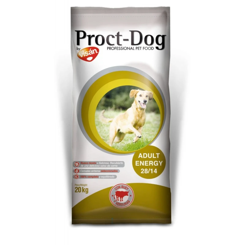 Proct-dog adult energy 20 kg.