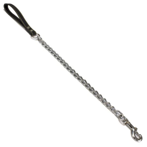 Ramal metal y piel negro 2x1000 mm.