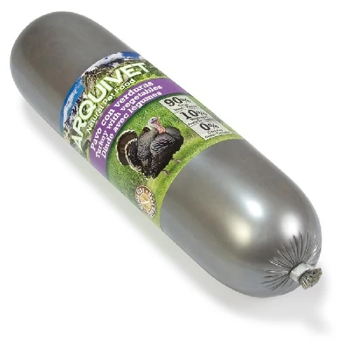Arquivet pavo con verdura 500gr.