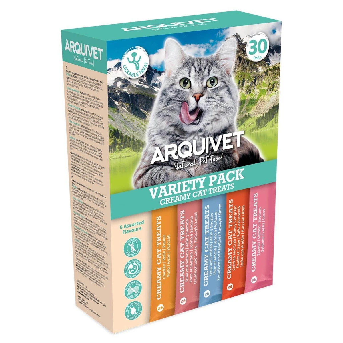 Snack liquido variety pack (30 sobres de 14 gr)