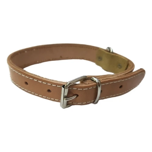 Collar cuero vaqueta 50x2cm